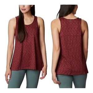 Columbia Women's Crabcreek Fall Tank - M - Maroon